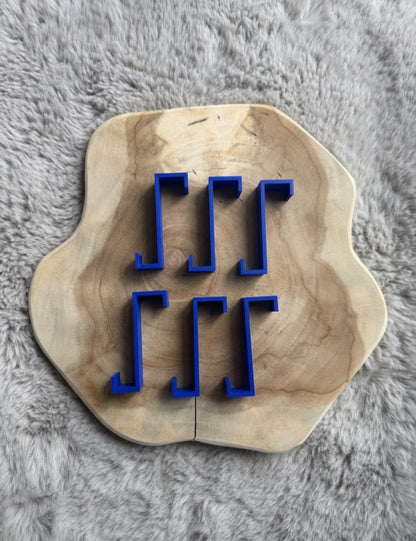 Alltags-, Multi-, Tür- und Möbelhaken 6er Set