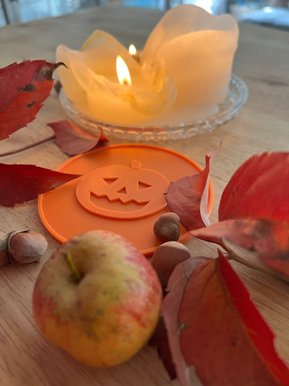 Halloween-Bierdeckel im 4er- und 8er-Set